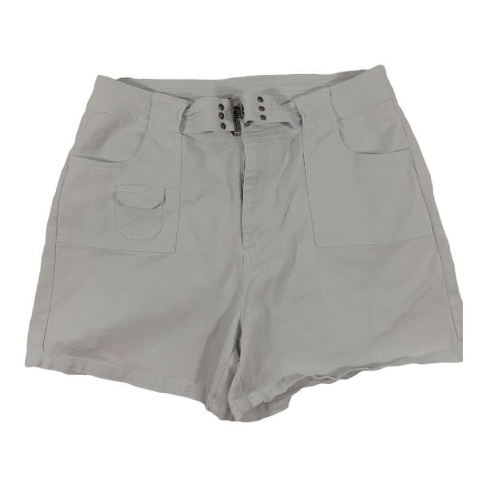 Women's White Shorts by The Blues